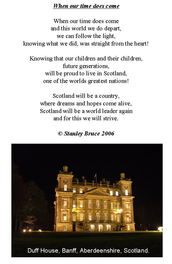 Scottish Funeral Poems